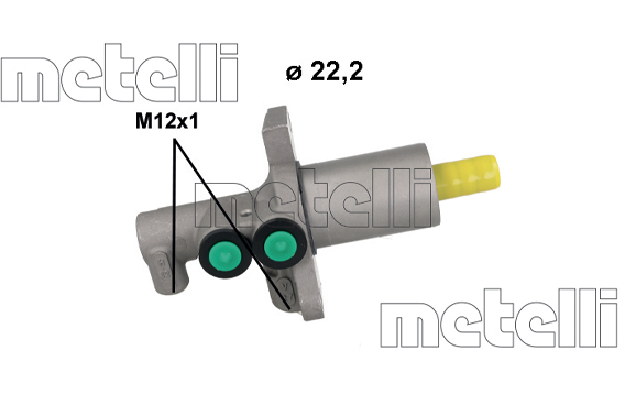 Hoofdremcilinder Metelli 05-1224