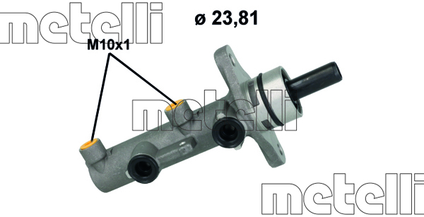 Hoofdremcilinder Metelli 05-1234