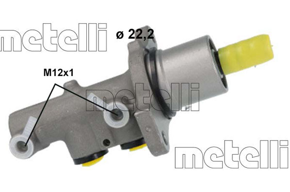 Hoofdremcilinder Metelli 05-1237