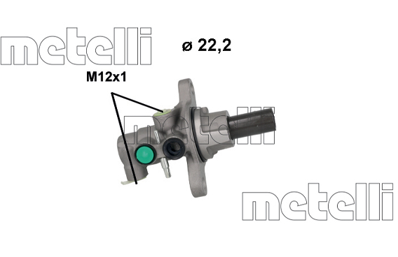 Hoofdremcilinder Metelli 05-1238