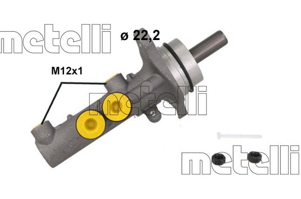 Hoofdremcilinder Metelli 05-1253