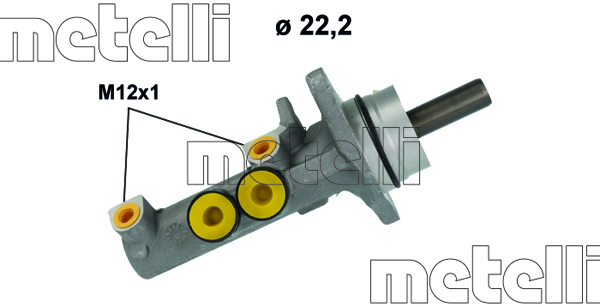 Hoofdremcilinder Metelli 05-1258