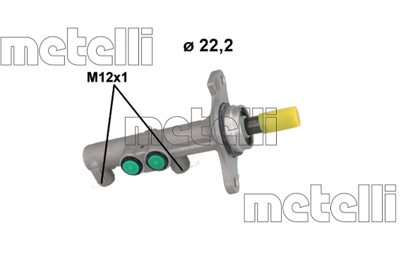 Hoofdremcilinder Metelli 05-1267