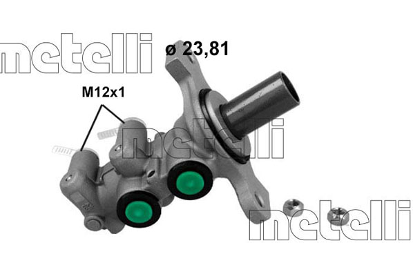 Hoofdremcilinder Metelli 05-1273