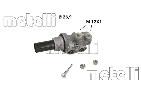 Hoofdremcilinder Metelli 05-1281