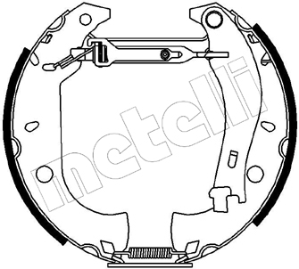 Remschoen set Metelli 51-0037