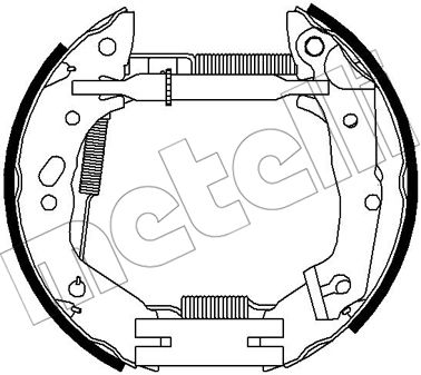 Remschoen set Metelli 51-0314