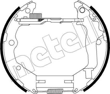 Remschoen set Metelli 51-0506