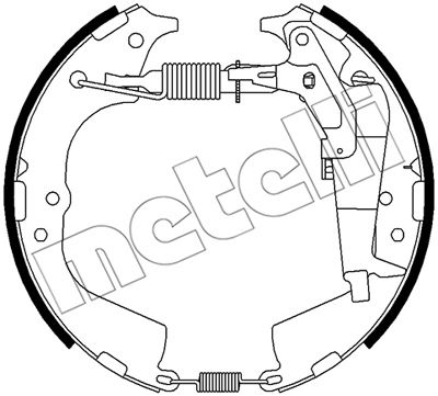 Remschoen set Metelli 51-0509