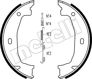 Remschoen set Metelli 53-0018K