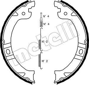 Remschoen set Metelli 53-0027K