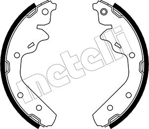 Remschoen set Metelli 53-0028