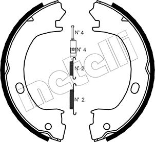 Remschoen set Metelli 53-0031K