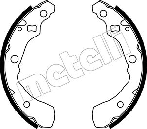 Remschoen set Metelli 53-0041