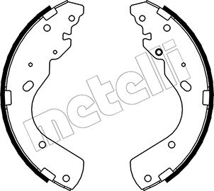 Remschoen set Metelli 53-0143