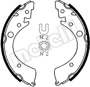 Remschoen set Metelli 53-0151