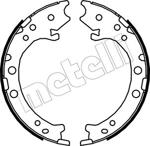 Remschoen set Metelli 53-0162