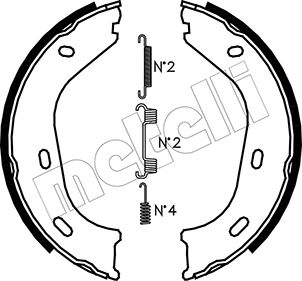 Remschoen set Metelli 53-0232K