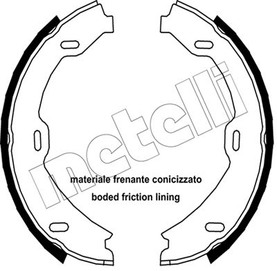Remschoen set Metelli 53-0241