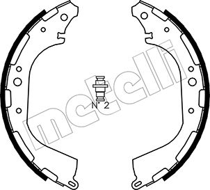 Remschoen set Metelli 53-0282