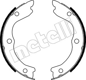 Remschoen set Metelli 53-0293