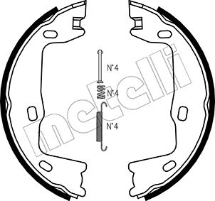 Remschoen set Metelli 53-0302K