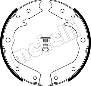 Remschoen set Metelli 53-0315