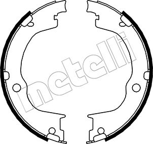 Remschoen set Metelli 53-0317