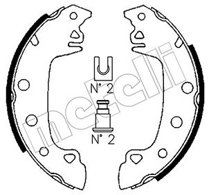 Remschoen set Metelli 53-0340