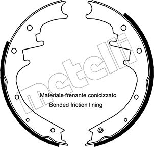 Remschoen set Metelli 53-0352