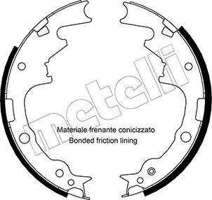 Remschoen set Metelli 53-0357