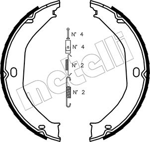 Remschoen set Metelli 53-0360K