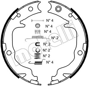 Remschoen set Metelli 53-0362K