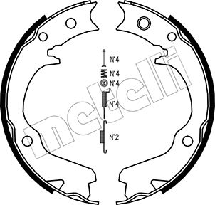 Remschoen set Metelli 53-0386K