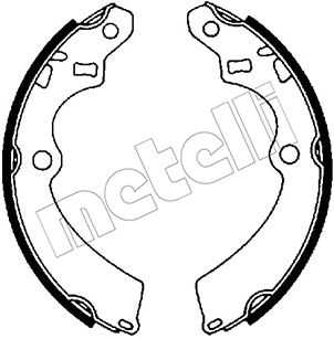 Remschoen set Metelli 53-0394