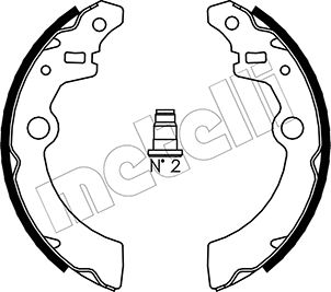 Remschoen set Metelli 53-0404