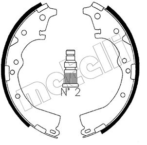 Remschoen set Metelli 53-0416