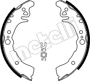 Remschoen set Metelli 53-0436