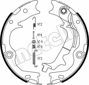 Remschoen set Metelli 53-0502K