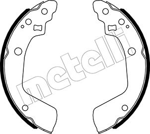 Remschoen set Metelli 53-0520