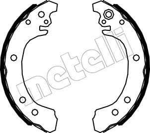 Remschoen set Metelli 53-0523