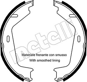 Remschoen set Metelli 53-0530