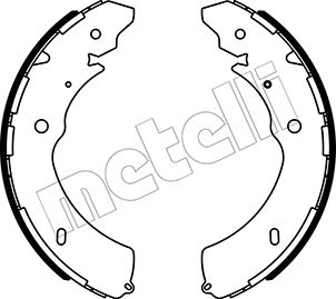 Remschoen set Metelli 53-0572