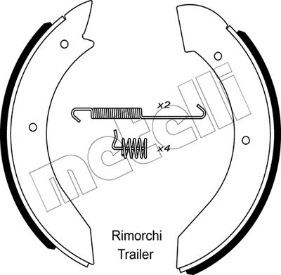 Remschoen set Metelli 53-0589