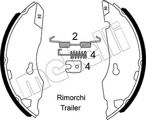Remschoen set Metelli 53-0593