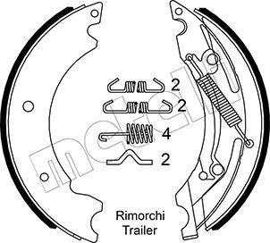 Remschoen set Metelli 53-0594