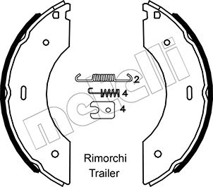 Remschoen set Metelli 53-0597