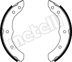 Remschoen set Metelli 53-0635