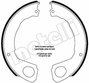 Remschoen set Metelli 53-0665