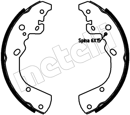 Remschoenset Metelli 53-0735